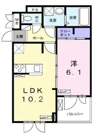 プチ　ラパンの物件間取画像